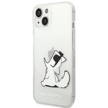 Karl Lagerfeld Originalna maskica za iPhone 14 Plus 6.7 - Choupette Fun - prozirna maskica - KLHCP14MCFNRC