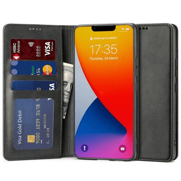 Havana Onasi Wallet novčanik kožna preklopna torbica Samsung Galaxy Z 4 Flip - crna