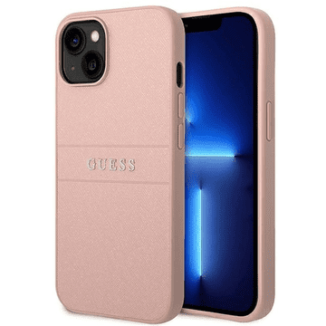 Guess GUHCP14SPSASBPI kožna maskica za iPhone 14 6.1 - roza
