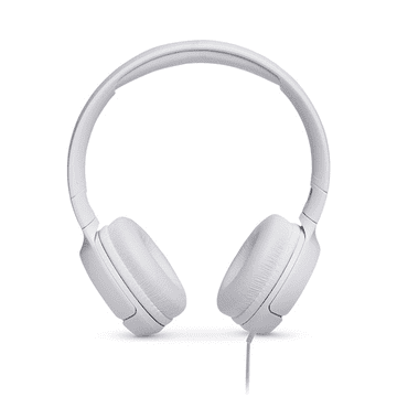 JBL TUNE 500 žične slušalke bele