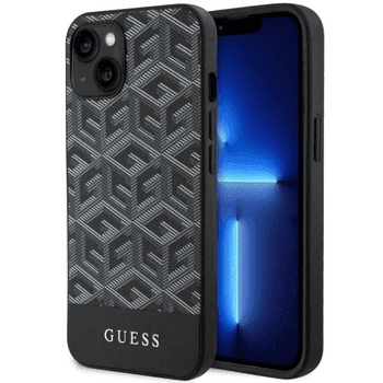 Guess Originalni ovitek G-Cube GUHMP14SHGCFSEW z Magsafe za iPhone 14 6.1 - crn
