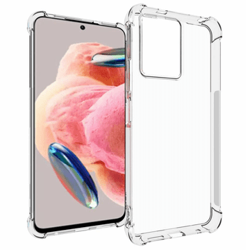 Onasi Silikonska maskica ANTISHOCK za Xiaomi Redmi 10 5G / Xiaomi Redmi Note 11e - prozirna