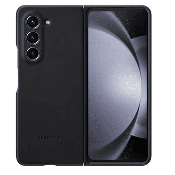 Samsung Original Eco - Leather Cover usnjen ovitek EF-VF946PBE za Galaxy Z Fold 5 - zaštita zadnjega dela - crn