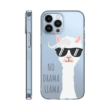 Onasi Prozirna maskica No Drama Llama za iPhone 15 Pro Max - prozirna