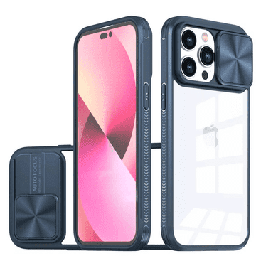 Onasi Lens Cover silikonska maskica za zaštitu za Samsung Galaxy A54 - prozorno moder