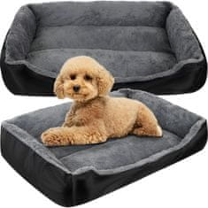 MG Plush Bed krevet za mačke i pse 60x45 cm, sivi