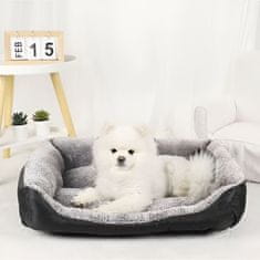 MG Plush Bed krevet za mačke i pse 60x45 cm, sivi