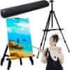 MG Painting Easel slikarski štafelaj 77 - 160 cm, crno