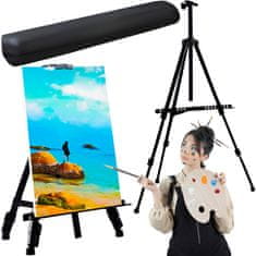 MG Painting Easel slikarski štafelaj 77 - 160 cm, crno