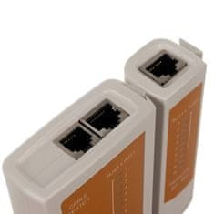 MG Bigstren ispitivač kabela RJ45 / RJ11, bijela/naranča