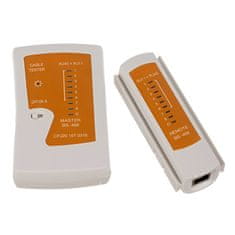 MG Bigstren ispitivač kabela RJ45 / RJ11, bijela/naranča