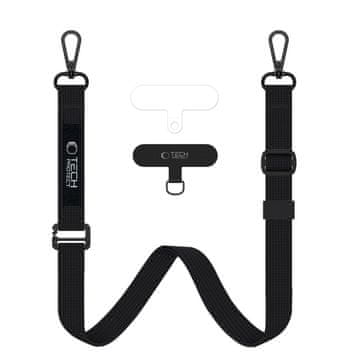 Tech-protect Rope Crossbody vezica za mobitel, crno
