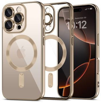 Tech-protect Magflex MagSafe maska za iPhone 16 Pro Max, zlato