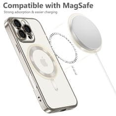 Tech-protect Magflex MagSafe maska za iPhone 16 Pro Max, srebro