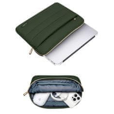 Tech-protect Puffy torbica za laptop 13-14'', tamnozeleno