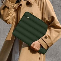 Tech-protect Puffy torbica za laptop 13-14'', tamnozeleno