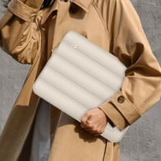 Tech-protect Puffy torbica za laptop 13-14'', bež