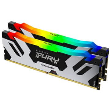 Kingston Fury Renegade 32GB (2x16GB) 6400MT/s DDR5 CL32 XMP KF564C32RSAK2-32 RGB RAM memorija