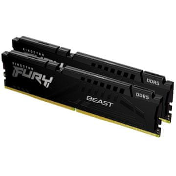 Kingston Fury Beast 64GB (2x32GB) 5200MT/s DDR5 CL40 XMP KF552C40BBK2-64 RAM memorija
