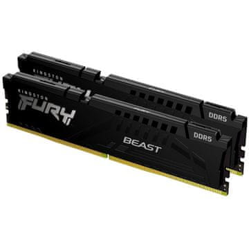 Kingston Fury Beast 64GB (2x32GB) 5600MT/s DDR5 CL40 XMP KF556C40BBK2-64 RAM memorija