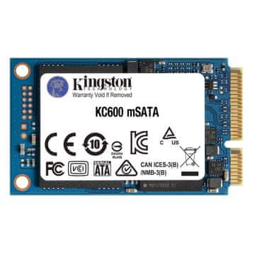 Kingston KC600 512GB mSATA SATA3 (SKC600MS/512G) SSD