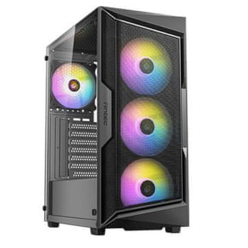 Antec AX61 ELITE ARGB Mid-Tower prozor gaming crno kućište