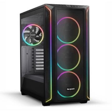 Be quiet! BE QUIET! SHADOW BASE 800 FX (BGW63) Midi-ATX RGB kućište s prozorom, crno