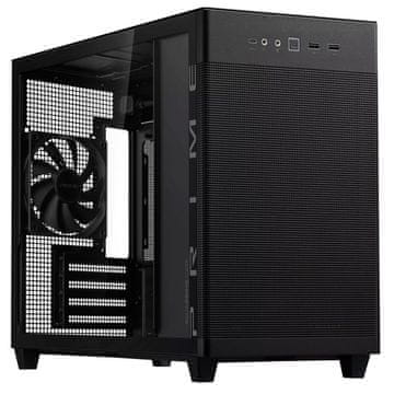 ASUS Prime AP201 MicroATX crno kućište s prozorom