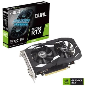 ASUS Dual GeForce RTX 3050 OC 6GB GDDR6 90YV0K60-M0NA00 grafička kartica