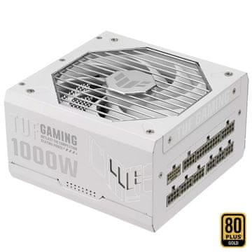 ASUS TUF Gaming 1000W GOLD WHITE EDITION 80Plus Gold modularno ATX napajanje