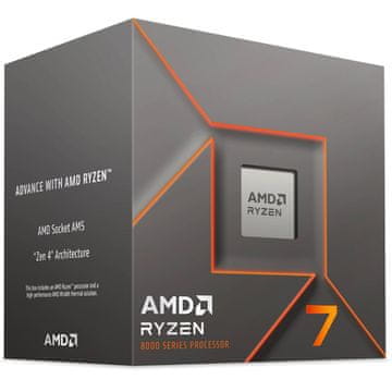 AMD Ryzen 7 8700F 4,1/5 GHz 16 MB AM5 65 W BOX AI procesor (bez hladnjaka)