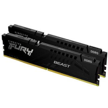 Kingston Fury Beast 32GB (2x16GB) 6000MT/s DDR5 CL36 EXPO KF560C36BBE2K2-32 RAM memorija