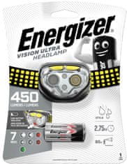 Energizer Naglavna svjetiljka Vision Ultra, 3AAA, 450 lm