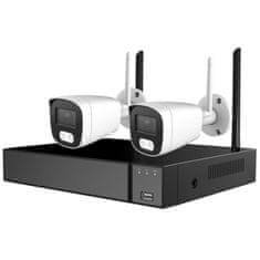 Secutek WiFi kamerijski set SLG-LW2MC82B1 – 2x2MP kamera, NVR