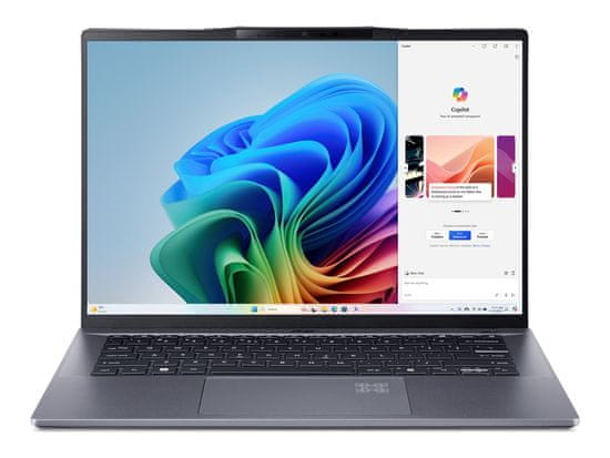 Acer Swift Go 14 AI SFG14-01-X7QV Snapdragon X Plus prijenosnik, 14,5, 16GB, 1TB, W11H (NX.KYXEX.007)