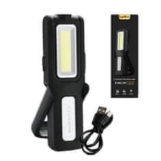 Superfire G12 LED baterijska svjetiljka + powerbank 566lm, crno