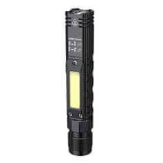 Superfire G19 baterijska svjetiljka USB 200lm, crno