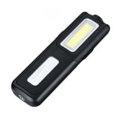 Superfire G12 LED baterijska svjetiljka + powerbank 566lm, crno