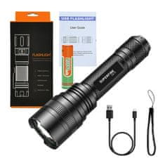 Superfire C8-H LED baterijska svjetiljka 950lm, crno