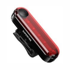 Superfire BTL01 svjetlo za bicikl 230mAh, crno/crvena