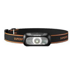 Superfire HL05-D prednja svjetiljka 110lm, crno