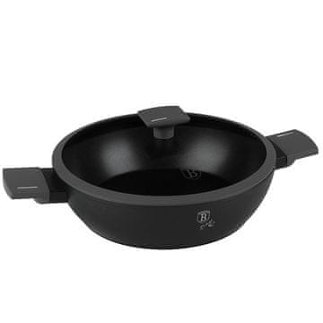 Berlingerhaus Duboka tava s titanskom površinom i poklopcem, 28 cm, Anthracite kolekcija