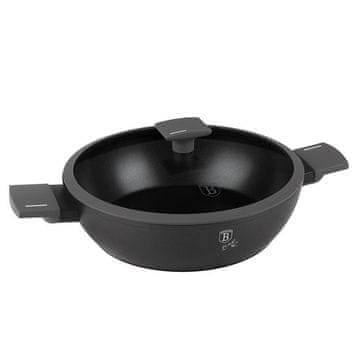 Berlingerhaus Duboka tava s titanskom površinom i poklopcem, 30 cm, Anthracite kolekcija