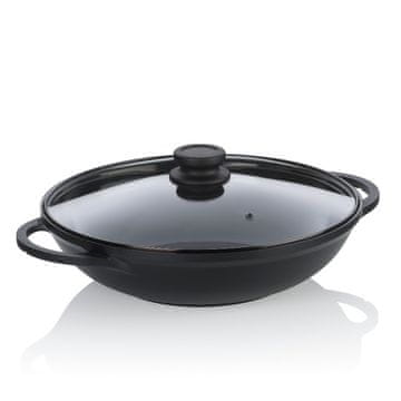 Kela WOK tava s keramičkom površinom i poklopcem ATURA 32 cm