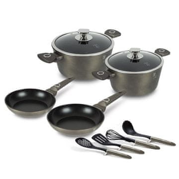 Berlingerhaus Set posuđa od 10 komada s titanijskim premazom Crystal Collection