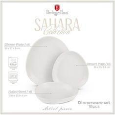 Berlingerhaus Sahara kolekcija seta od 18 tanjura za večeru