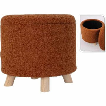 HOMESTYLING TEDDY poslužni stolić za pohranu, 40 cm, smeđa