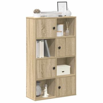 Vidaxl Polica, Sonoma hrast, 60x24x101,5 cm, materijal na bazi drva