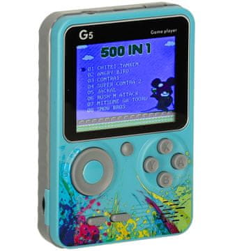 EVEON G5 Mini retro igraća konzola, plava