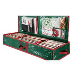 HOME & MARKER® Torba za pohranu božićnih ukrasa, organizator, sklopiva, vodootporna | WRAPINGPRO